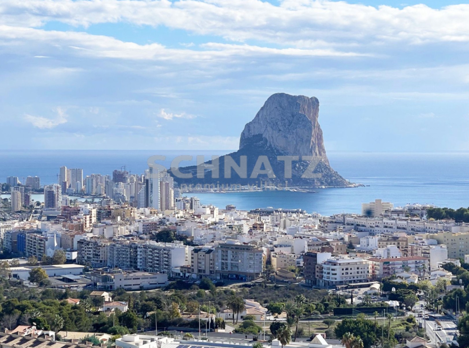 Villa con vistas al mar en venta en Calpe
