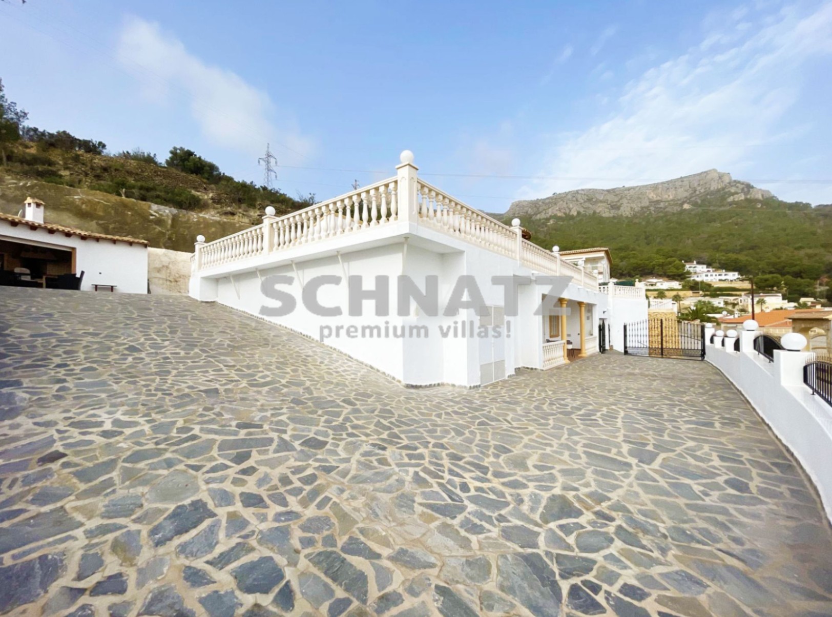 Villa con vistas al mar en venta en Calpe
