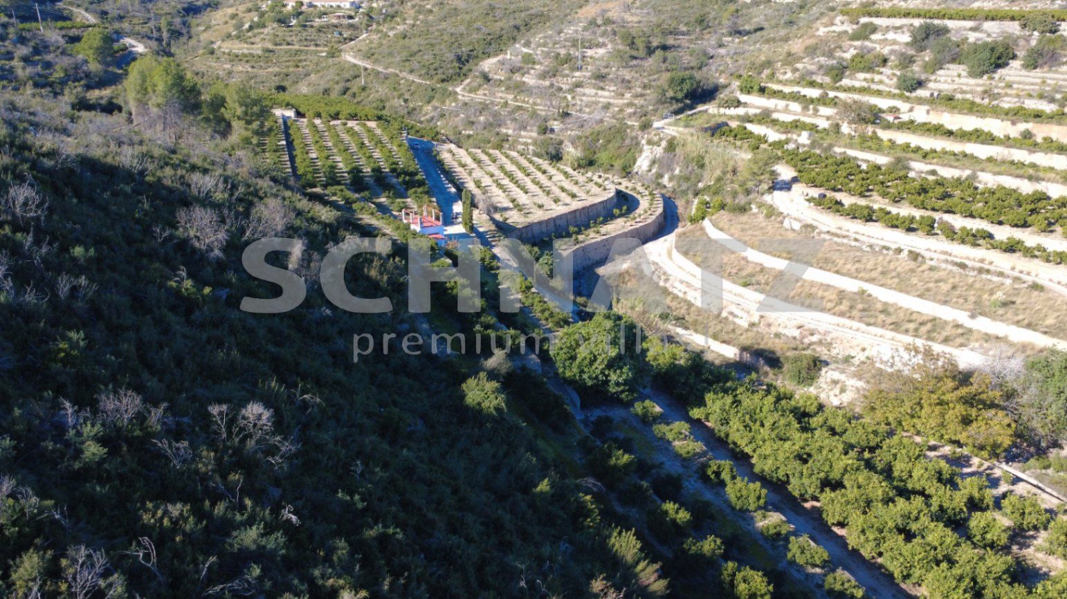 Amplia parcela de 29.879 m² en zona tranquila – cerca de Pego (Alicante)