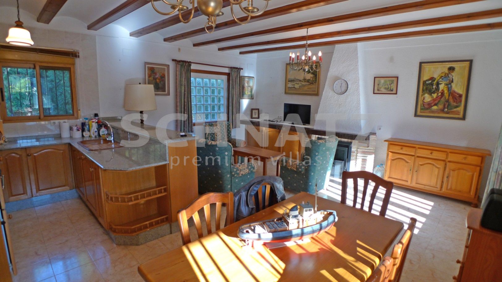 Villa de 2 dormitorios en zona tranquila de Orba
