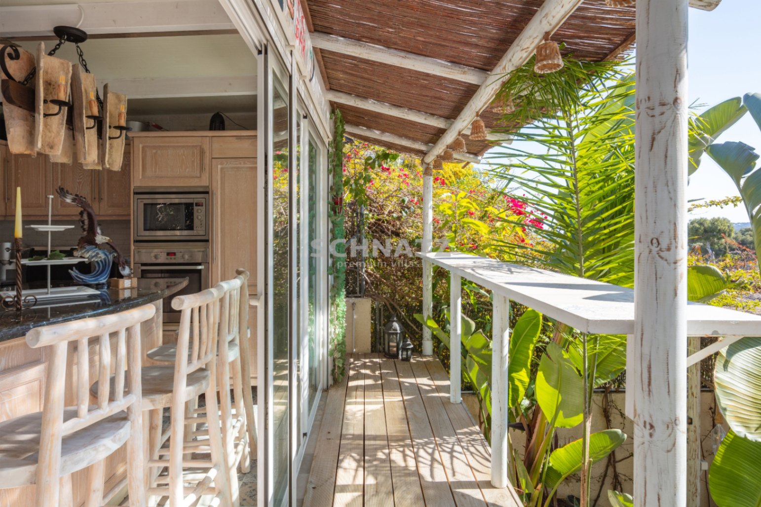Estilo de vida mediterráneo con vistas al mar – villa en soleada orientación sur en Jávea
