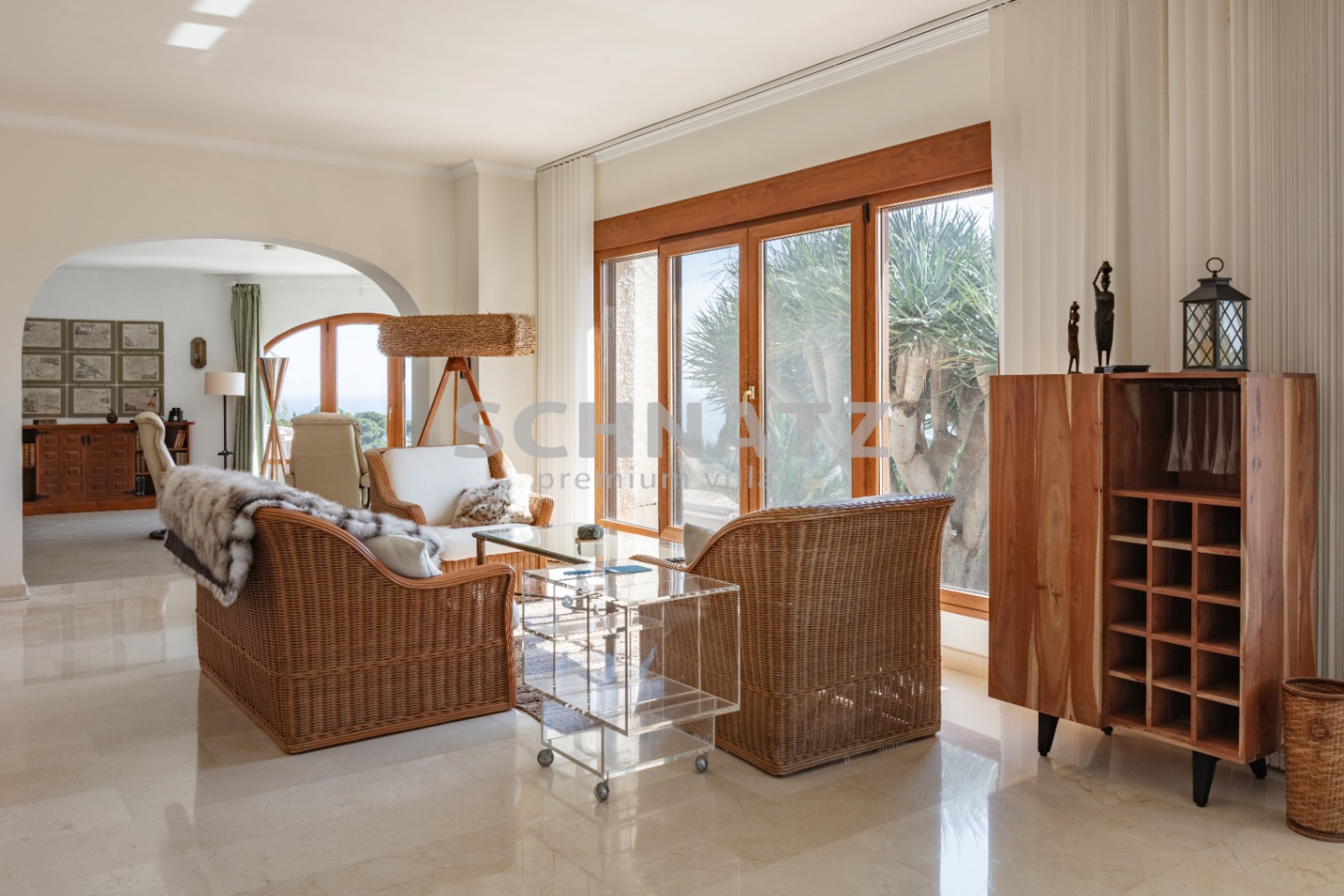 Encantadora villa en Jávea con vistas al mar y piscina