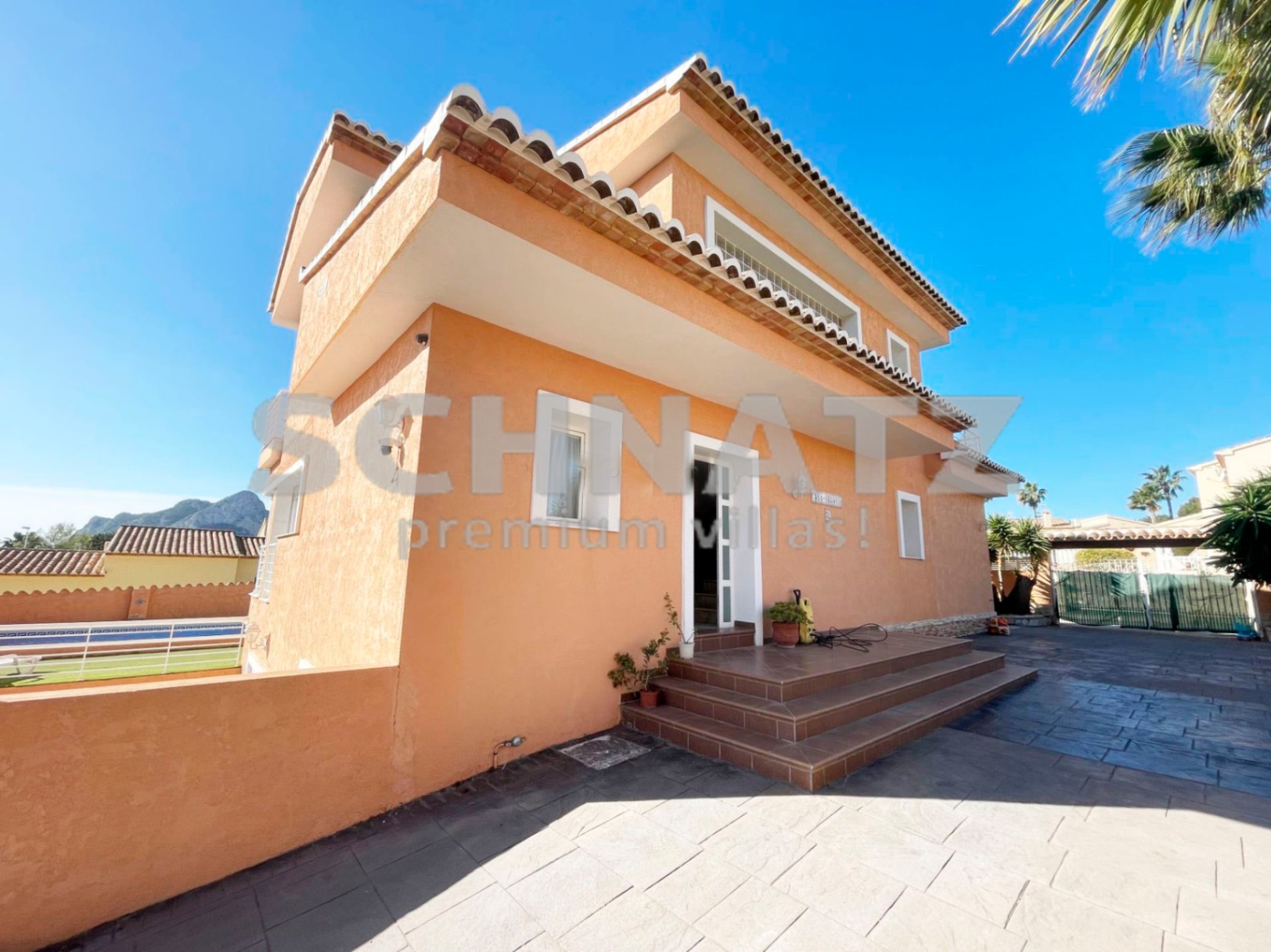 Villa en venta en Calpe con vistas panorámicas al Peñón de Ifach