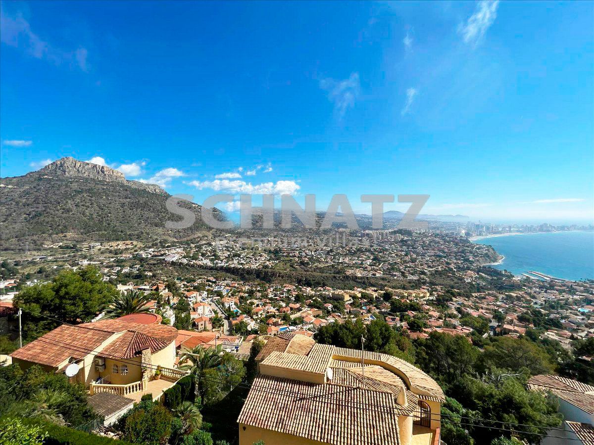 Villa con impresionantes vistas al mar en venta en Calpe