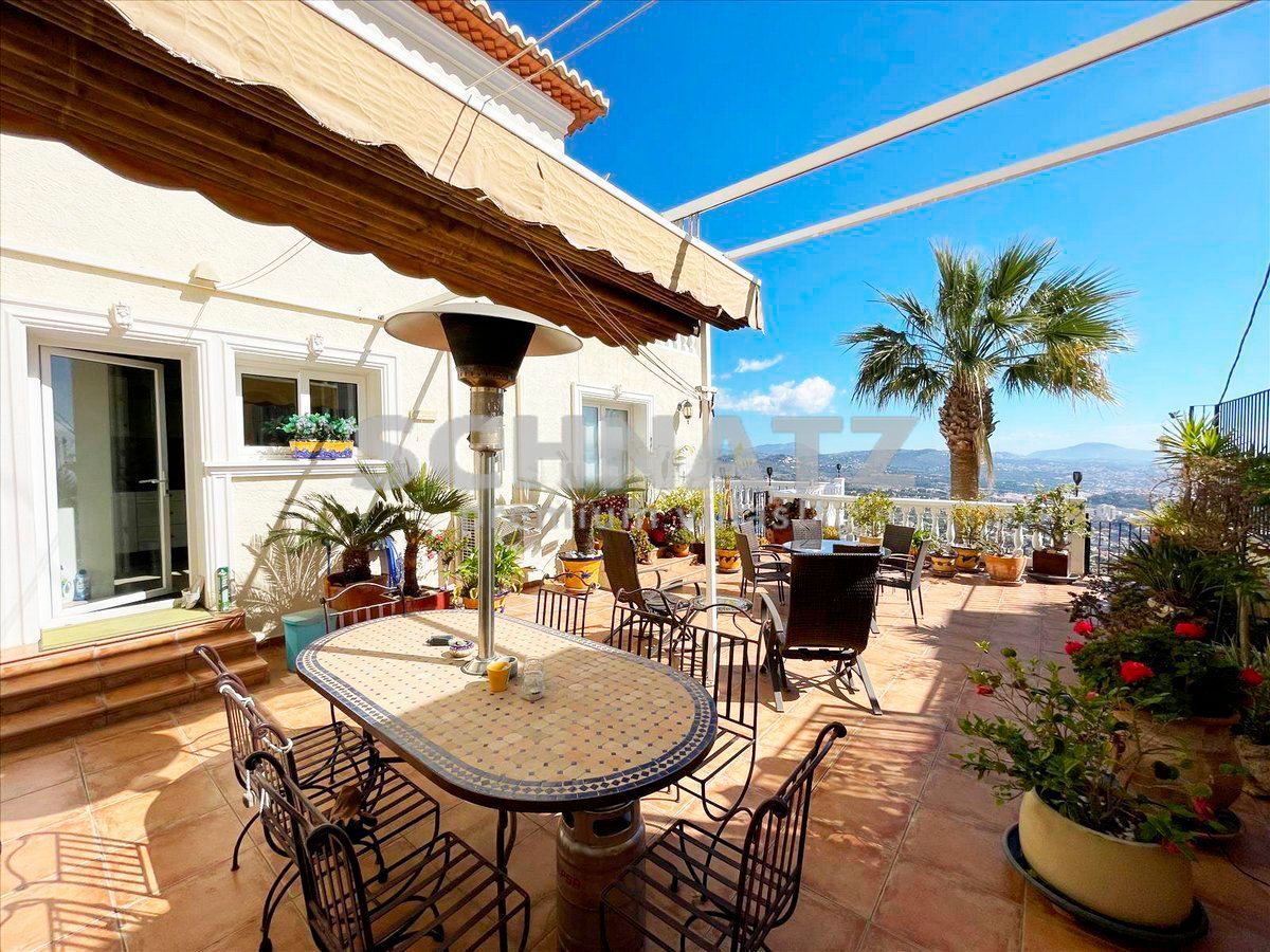 Villa con impresionantes vistas al mar en venta en Calpe