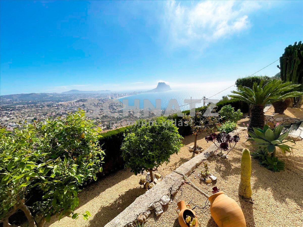 Villa con impresionantes vistas al mar en venta en Calpe