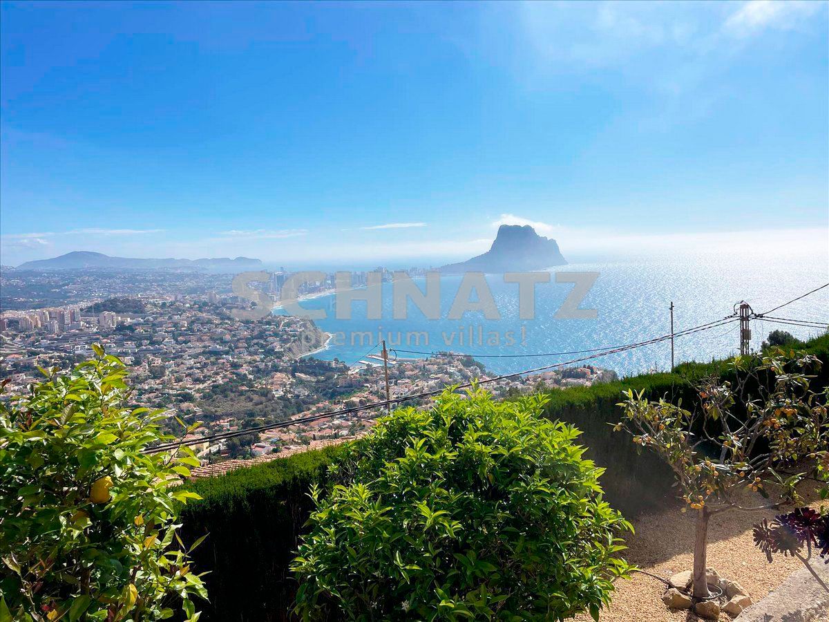 Villa con impresionantes vistas al mar en venta en Calpe