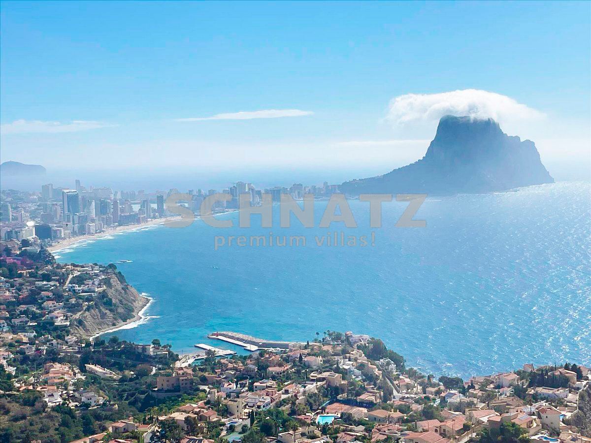 Villa con impresionantes vistas al mar en venta en Calpe