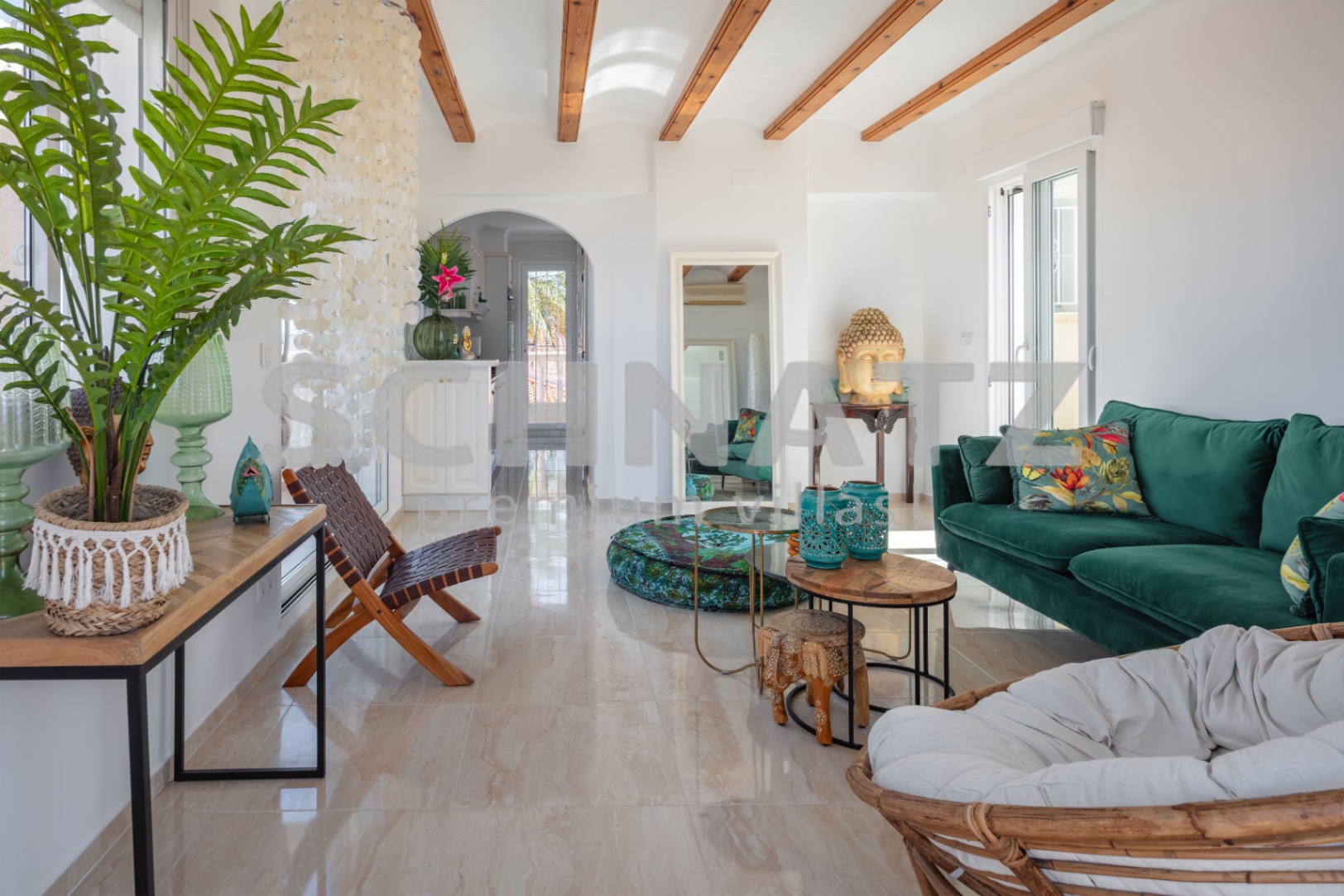 Villa totalmente renovada en Els Poblets – cerca de la playa con terraza en la azotea y bonitas vistas