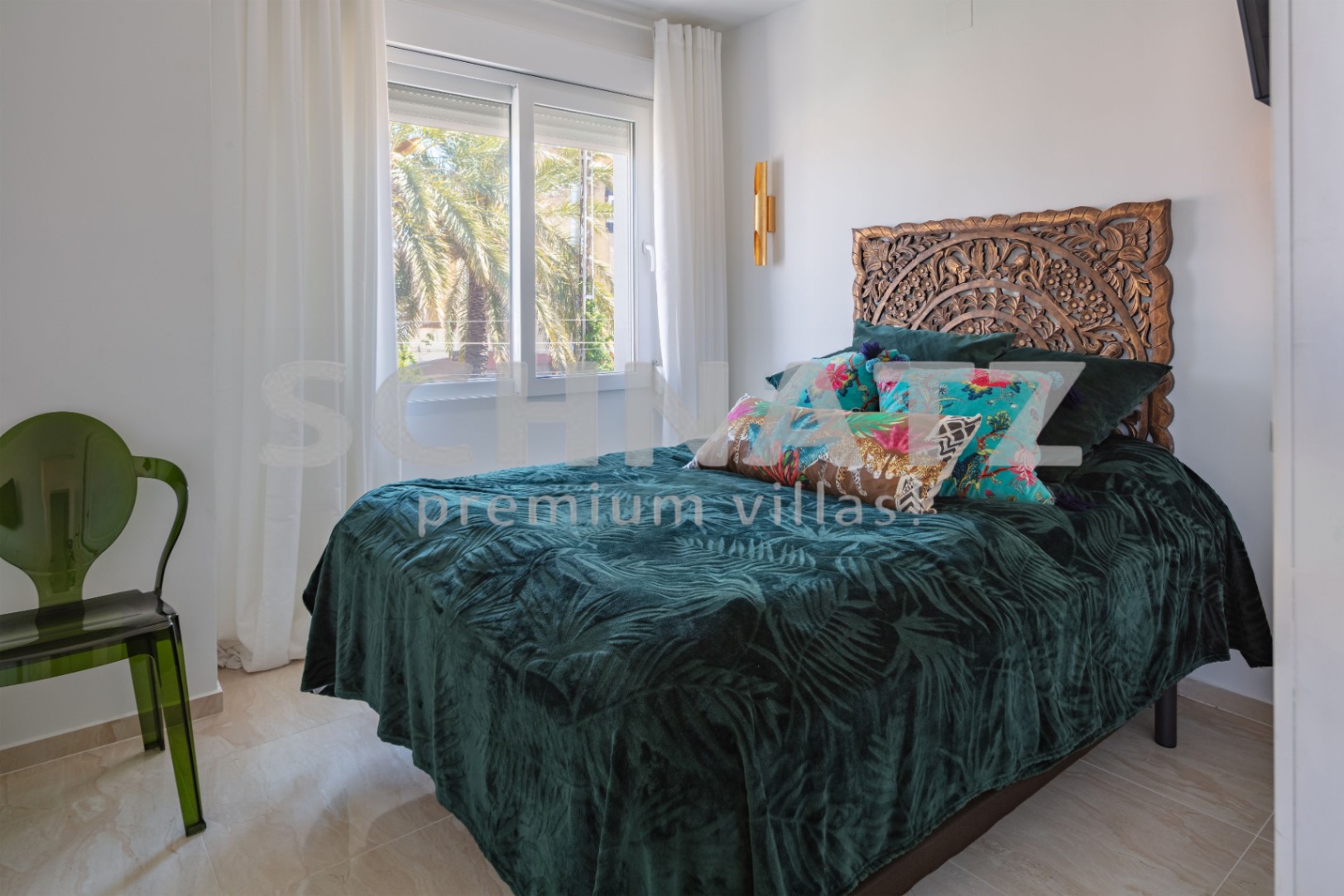 Villa totalmente renovada en Els Poblets – cerca de la playa con terraza en la azotea y bonitas vistas