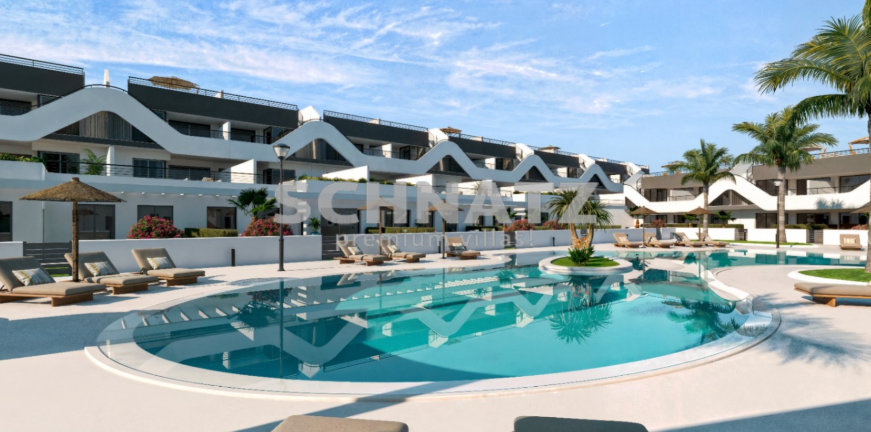 Apartamentos con zonas comunes y piscina en venta en Alfas del Pi