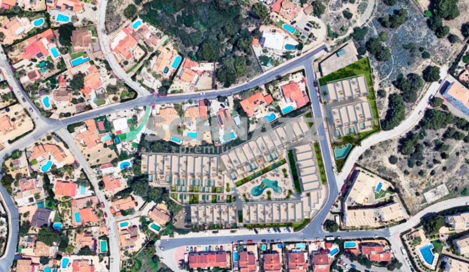 Apartamentos con zonas comunes y piscina en venta en Alfas del Pi