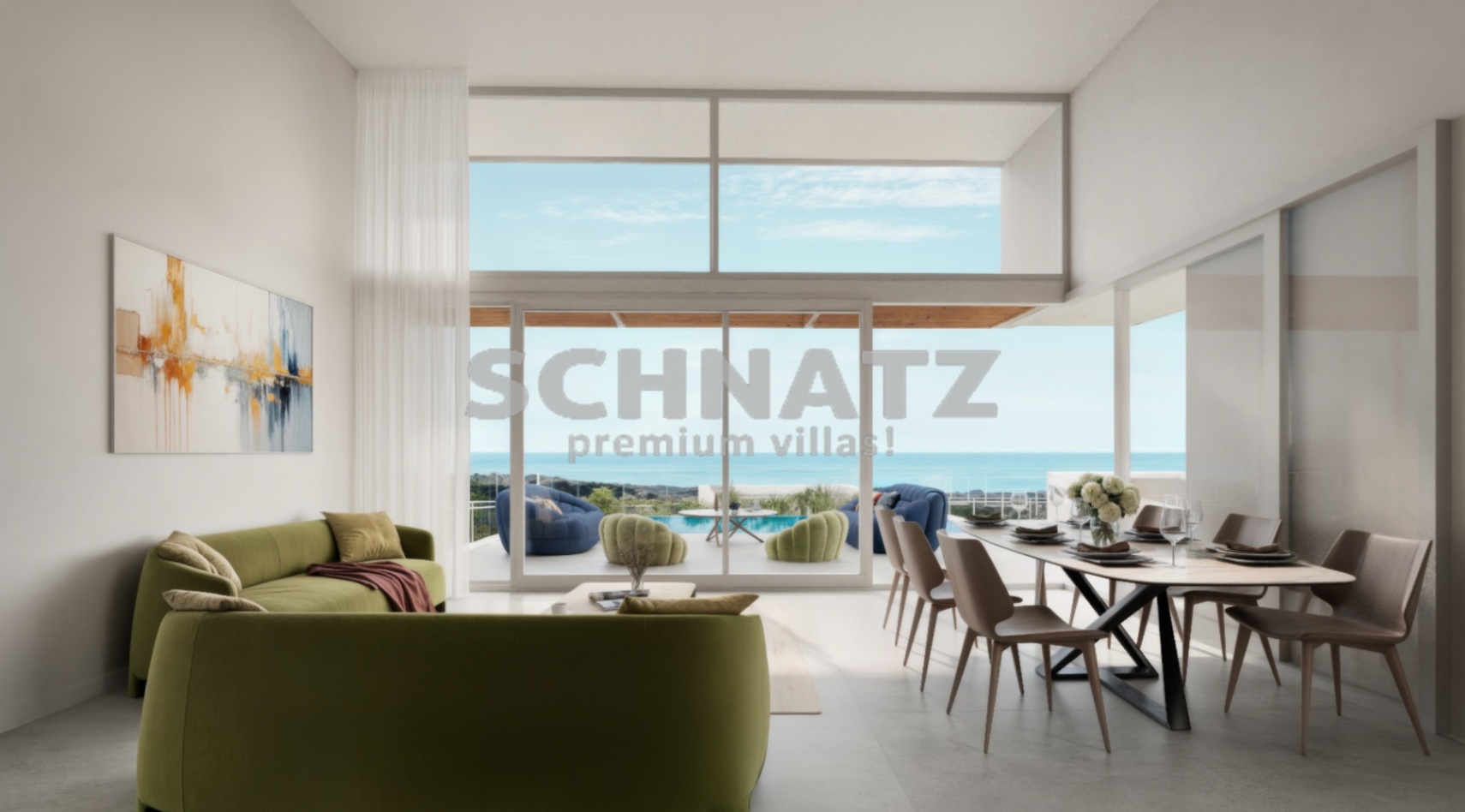 Villas exclusivas con vistas al mar en venta en La Nucía