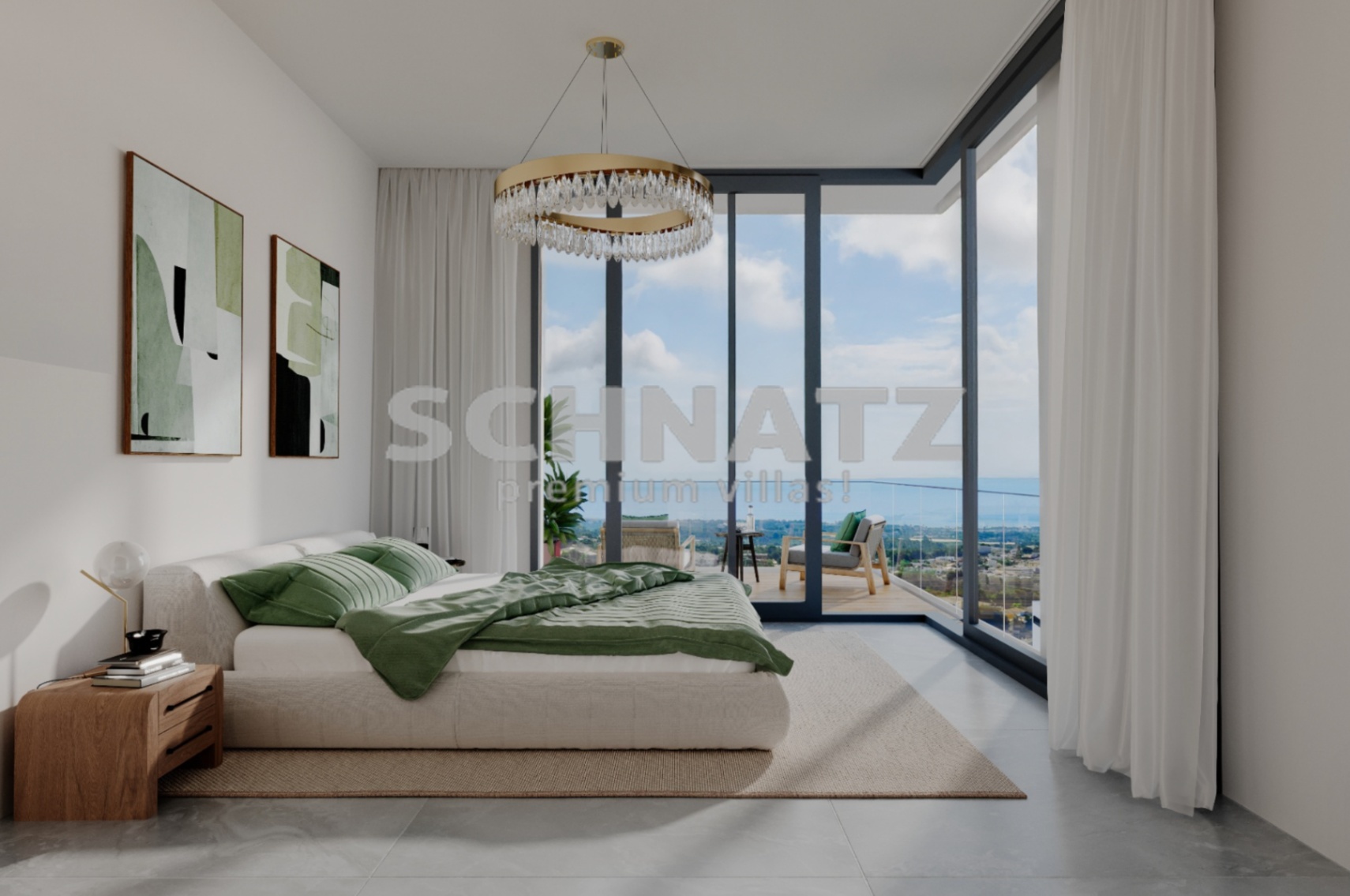Villas exclusivas con vistas al mar en venta en La Nucía