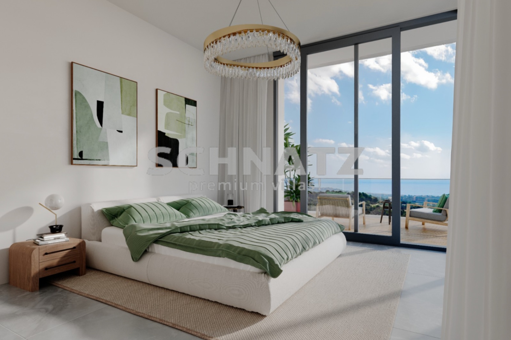 Villas exclusivas con vistas al mar en venta en La Nucía