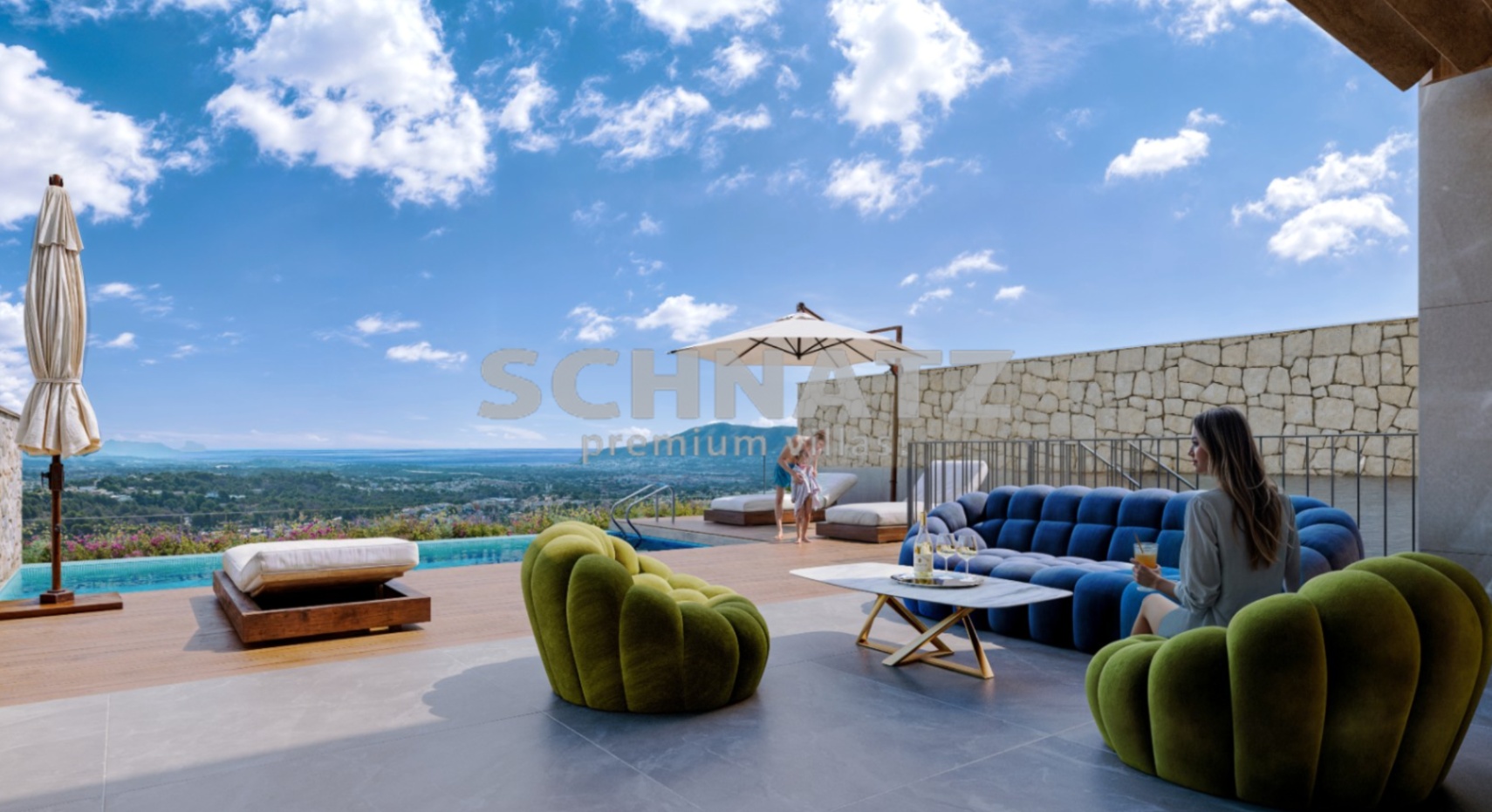 Villas exclusivas con vistas al mar en venta en La Nucía