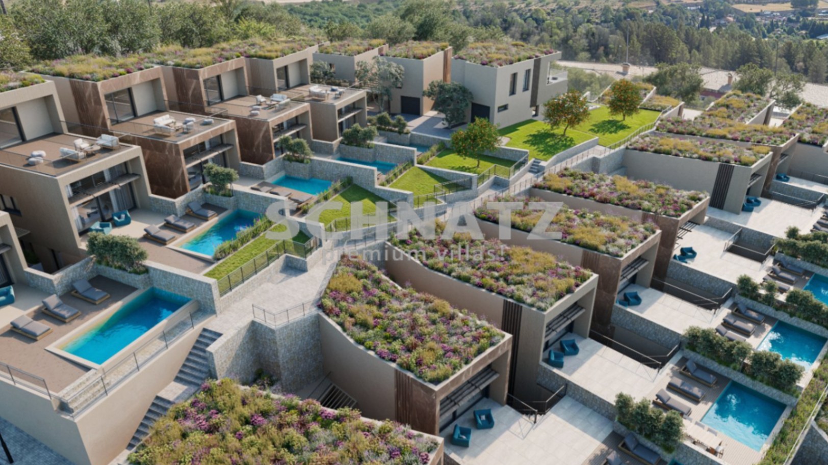 Villas exclusivas con vistas al mar en venta en La Nucía