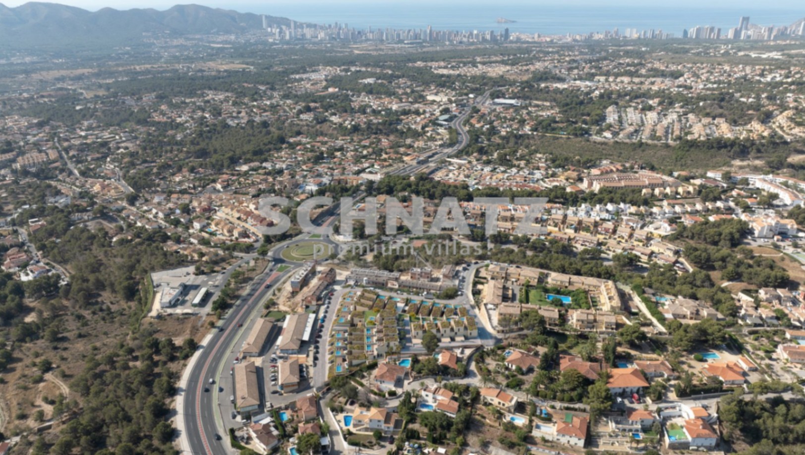 Villas exclusivas con vistas al mar en venta en La Nucía