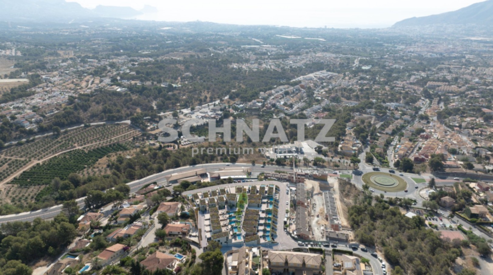 Villas exclusivas con vistas al mar en venta en La Nucía