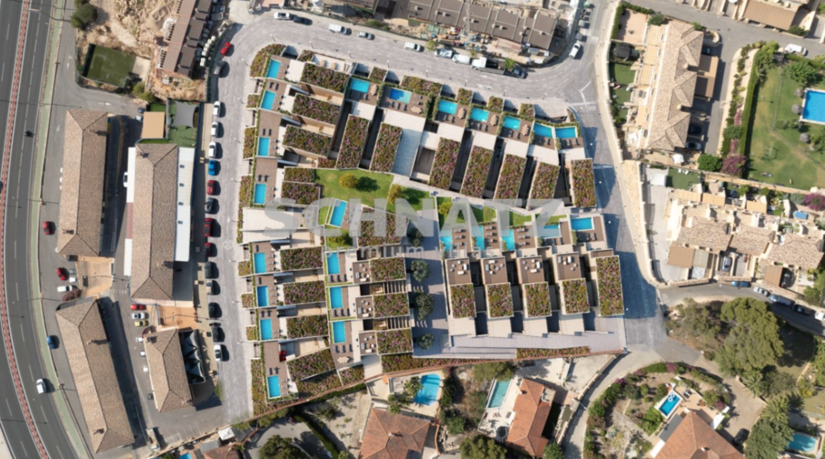 Villas exclusivas con vistas al mar en venta en La Nucía