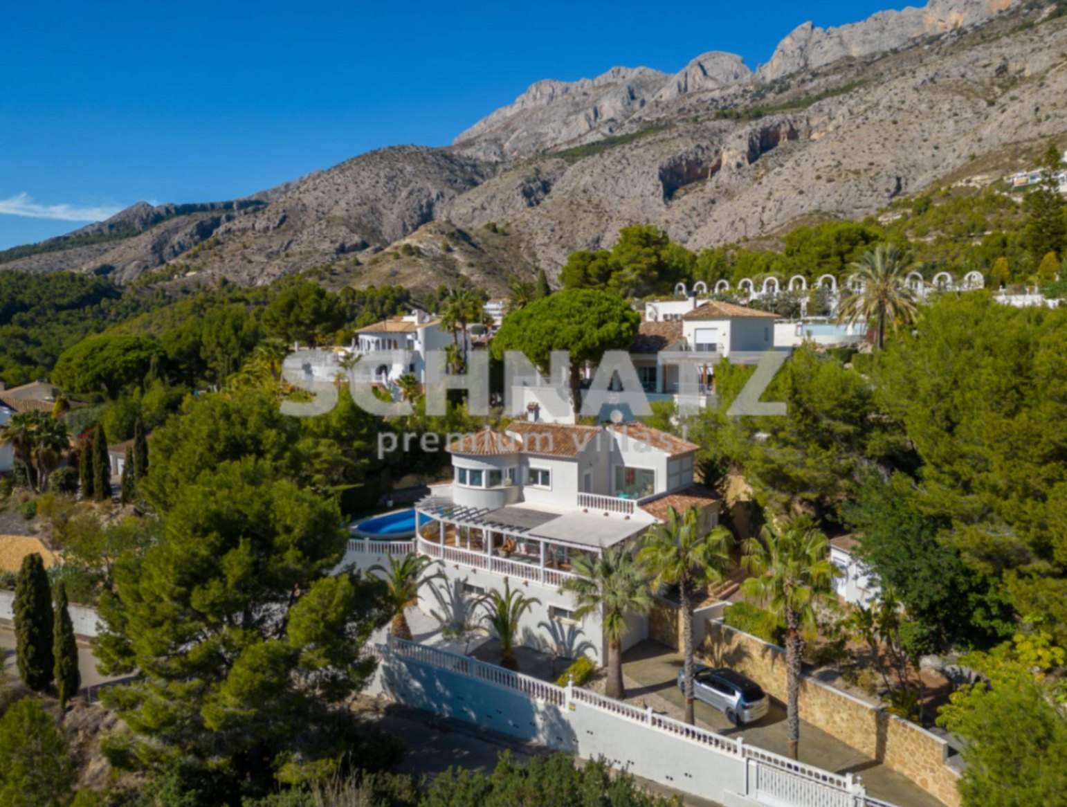 Villa con piscina en venta en Altea