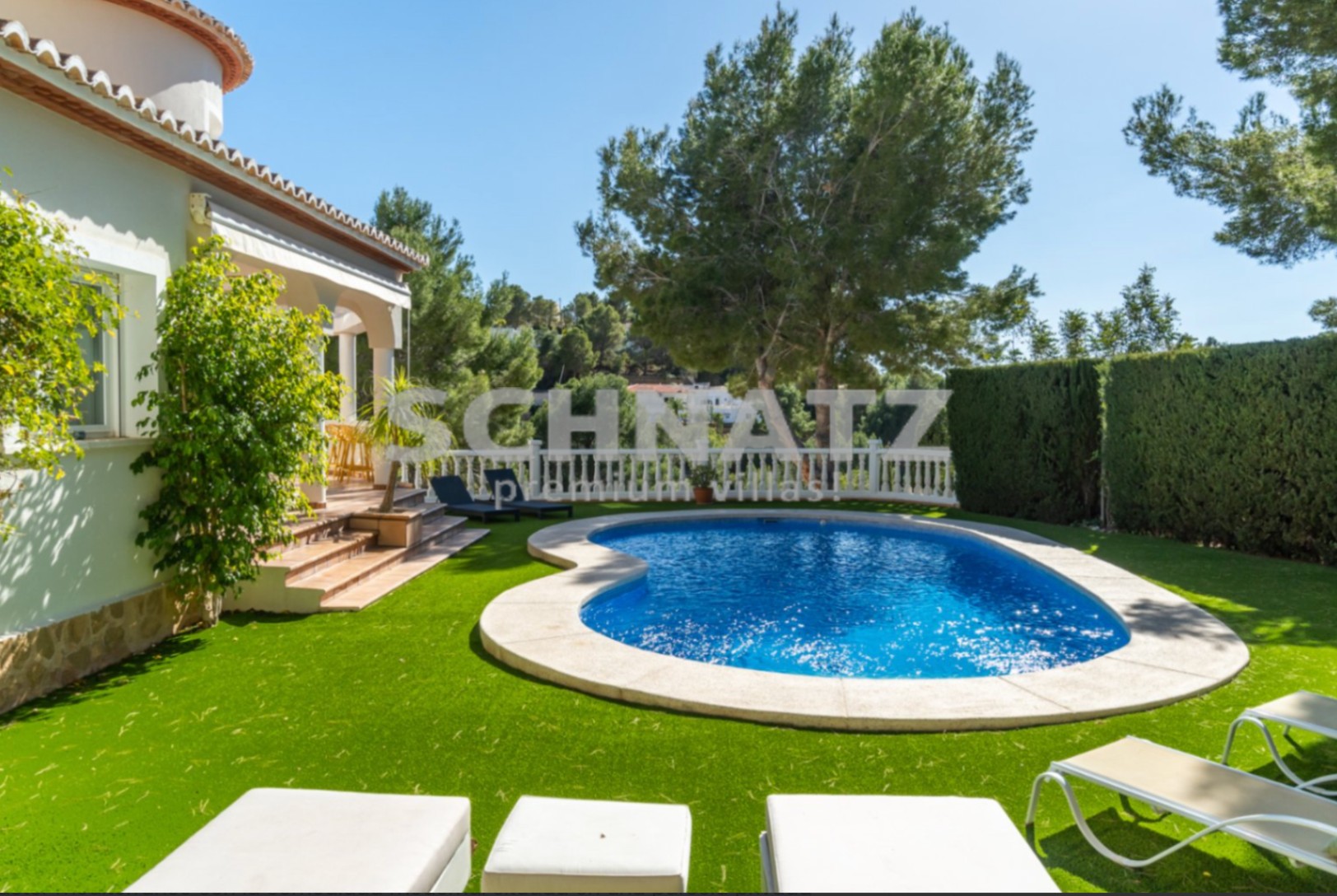 Villa con piscina en venta en Altea