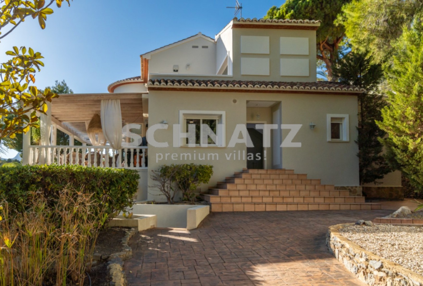 Villa con piscina en venta en Altea