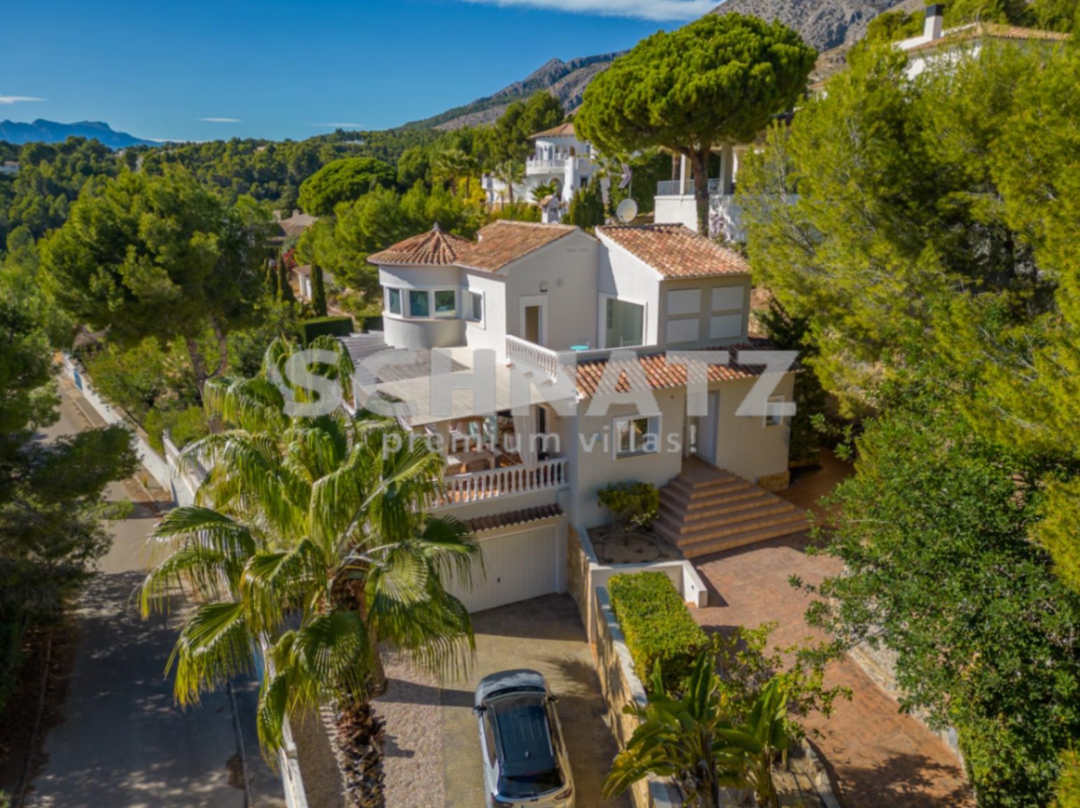 Villa con piscina en venta en Altea