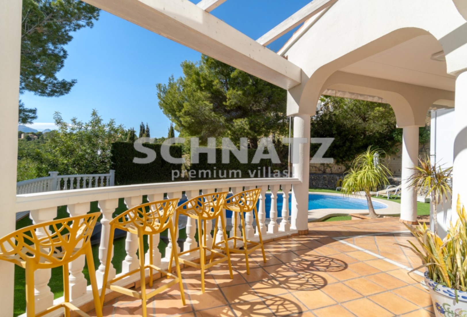 Villa con piscina en venta en Altea