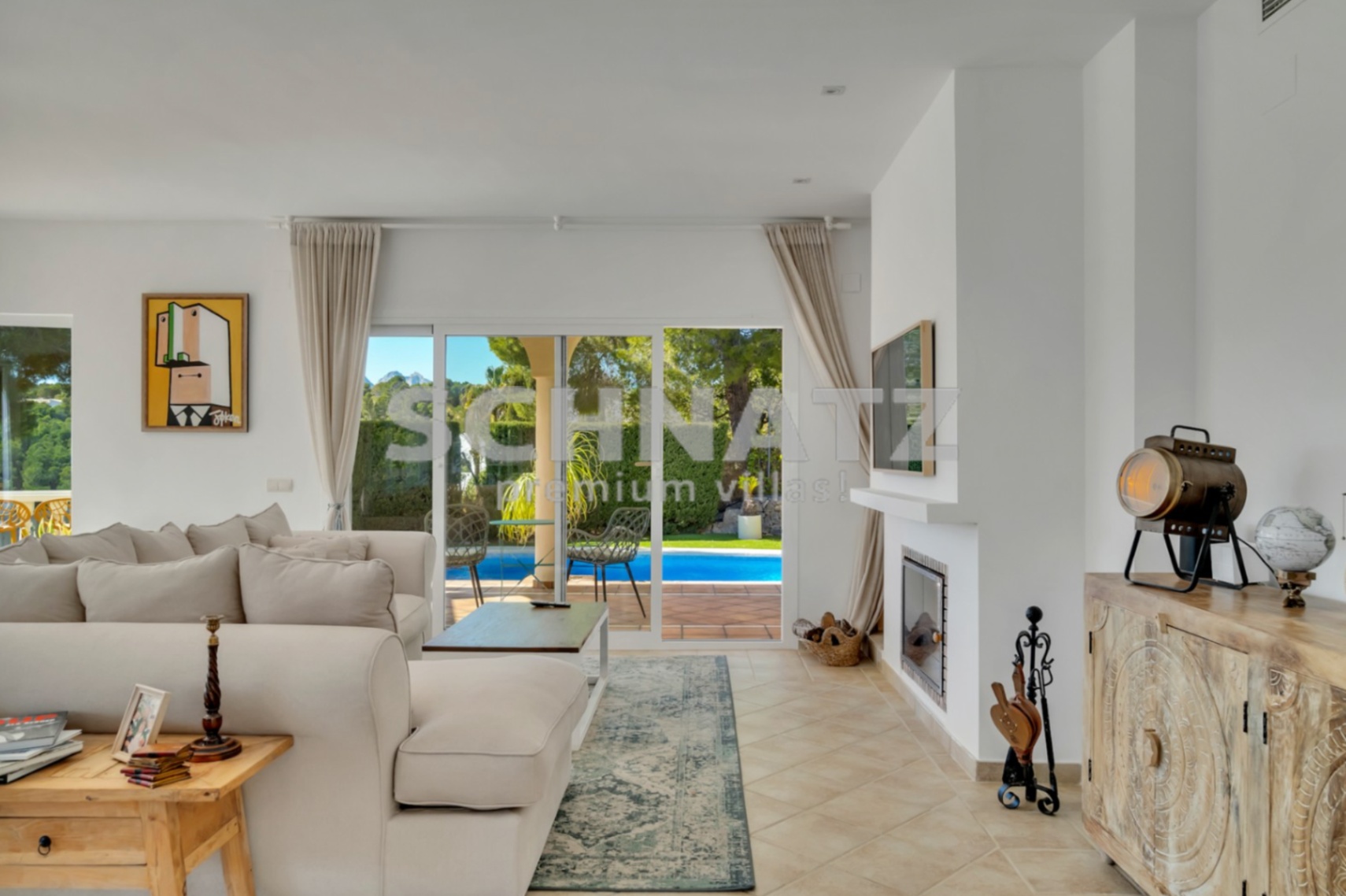 Villa con piscina en venta en Altea
