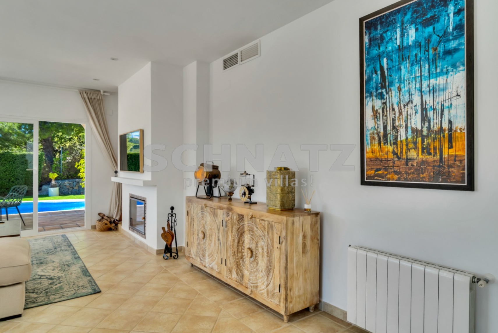 Villa con piscina en venta en Altea
