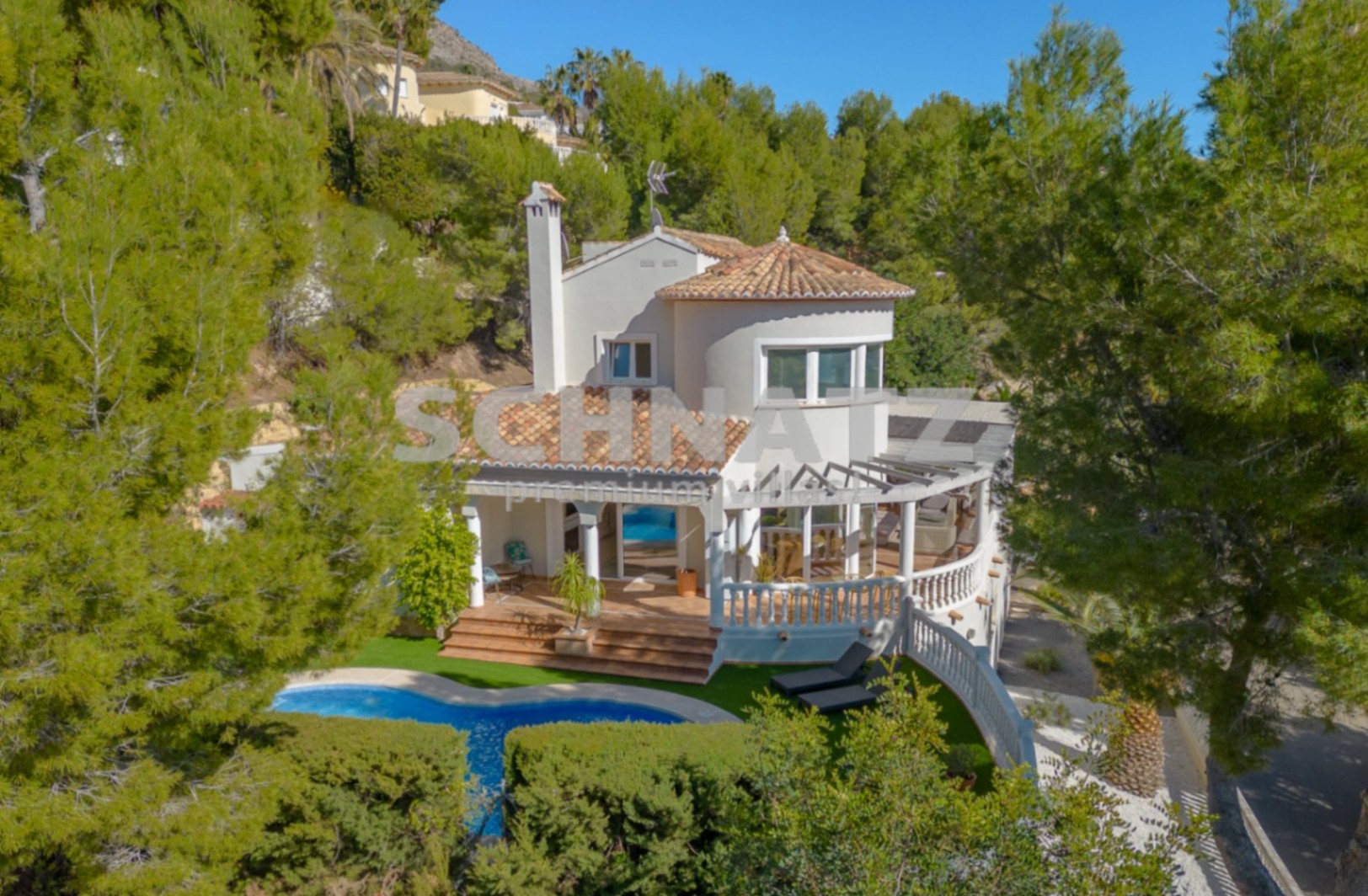 Villa con piscina en venta en Altea