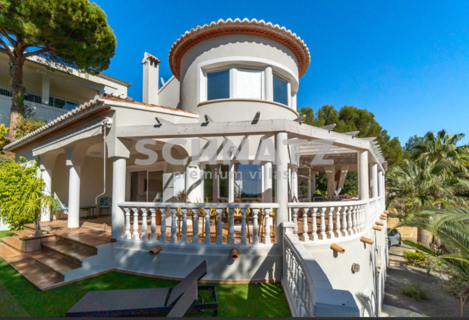 Villa con piscina en venta en Altea