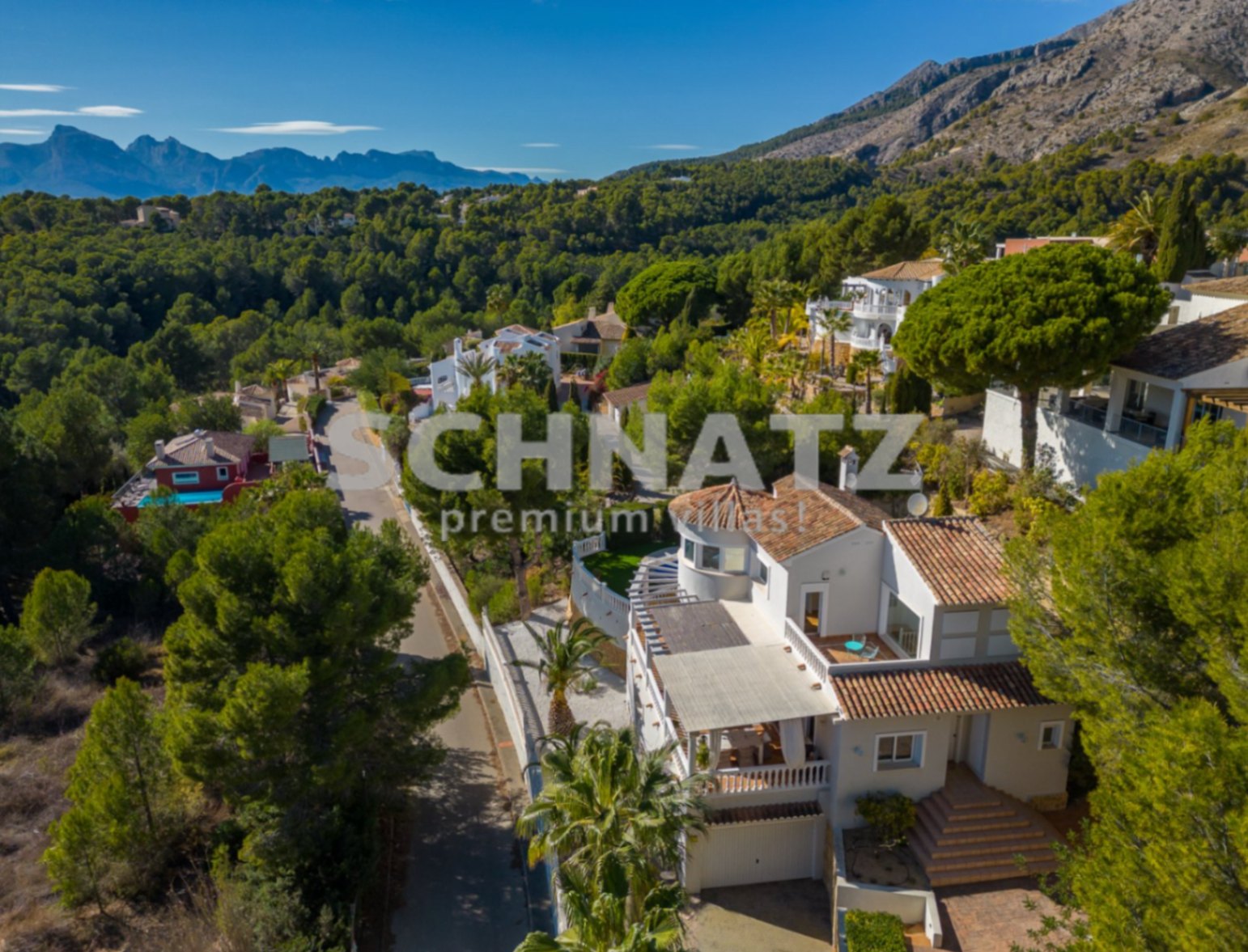 Villa con piscina en venta en Altea