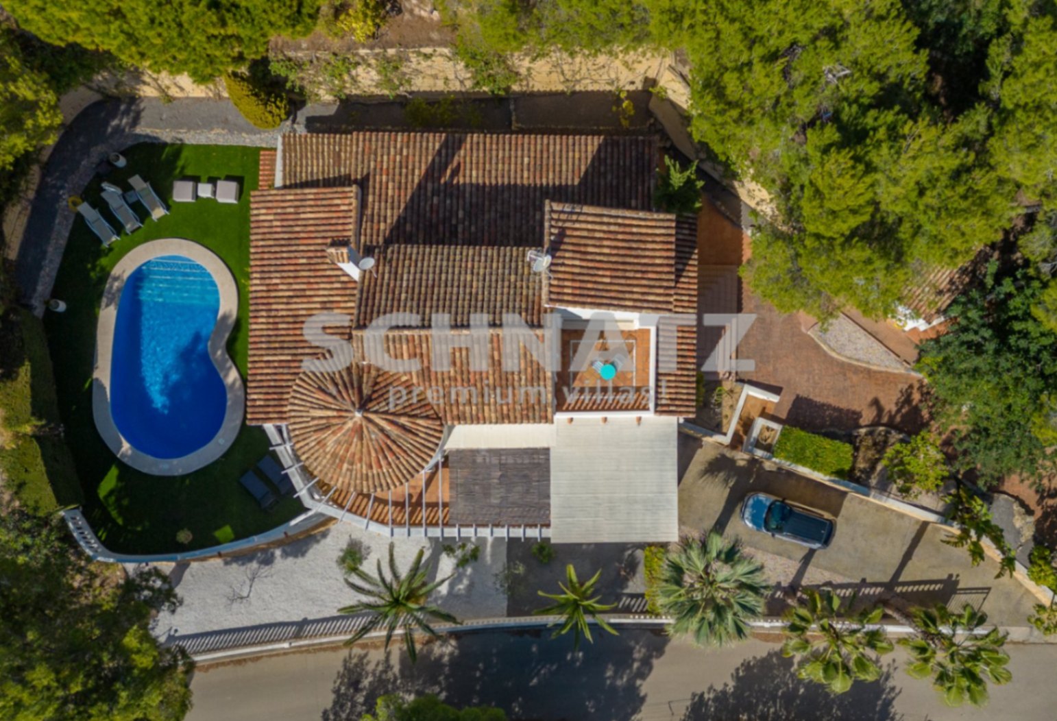 Villa con piscina en venta en Altea