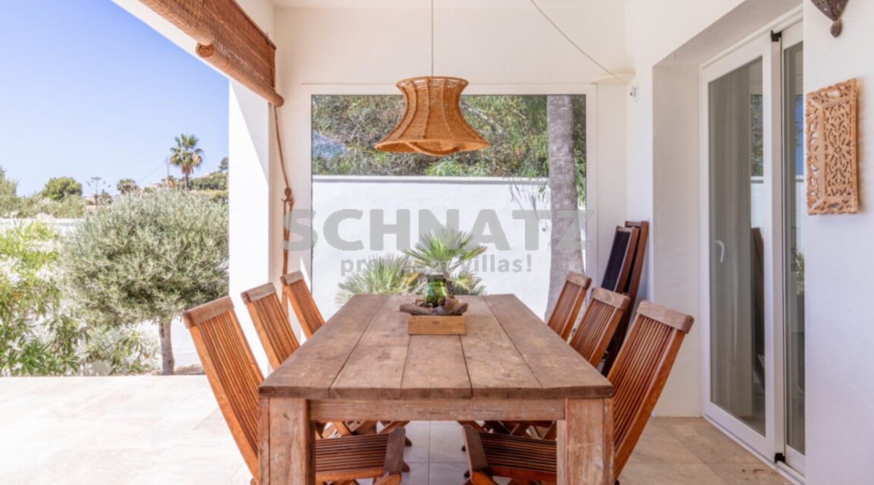 Espectacular villa con vistas al mar en venta en Moraira