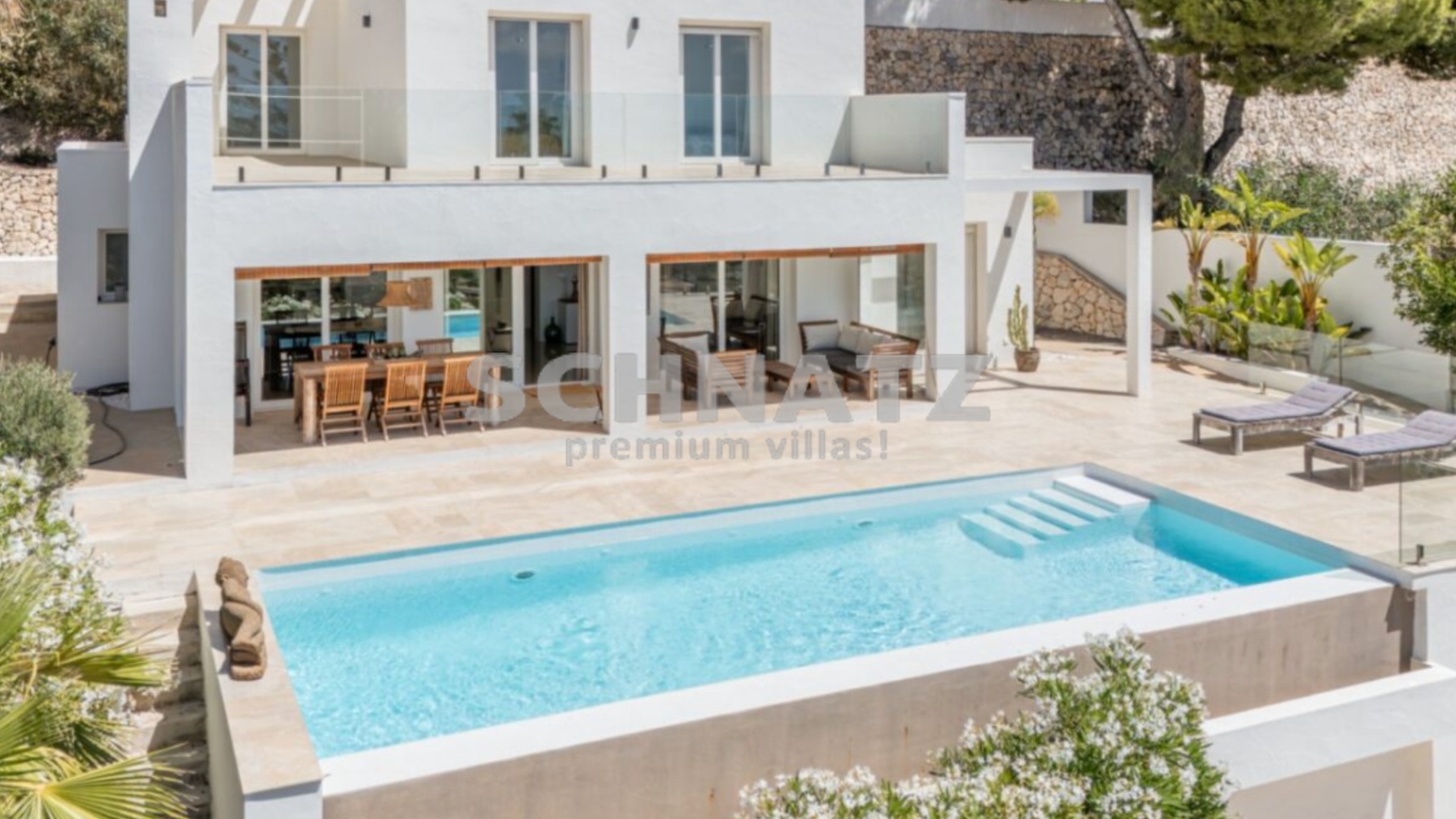 Espectacular villa con vistas al mar en venta en Moraira