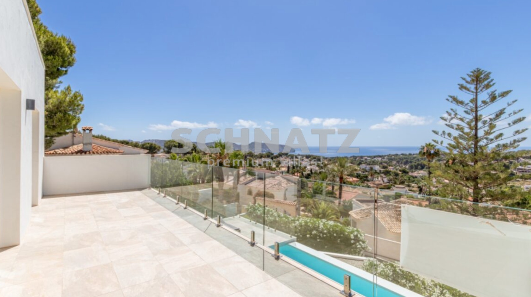 Espectacular villa con vistas al mar en venta en Moraira