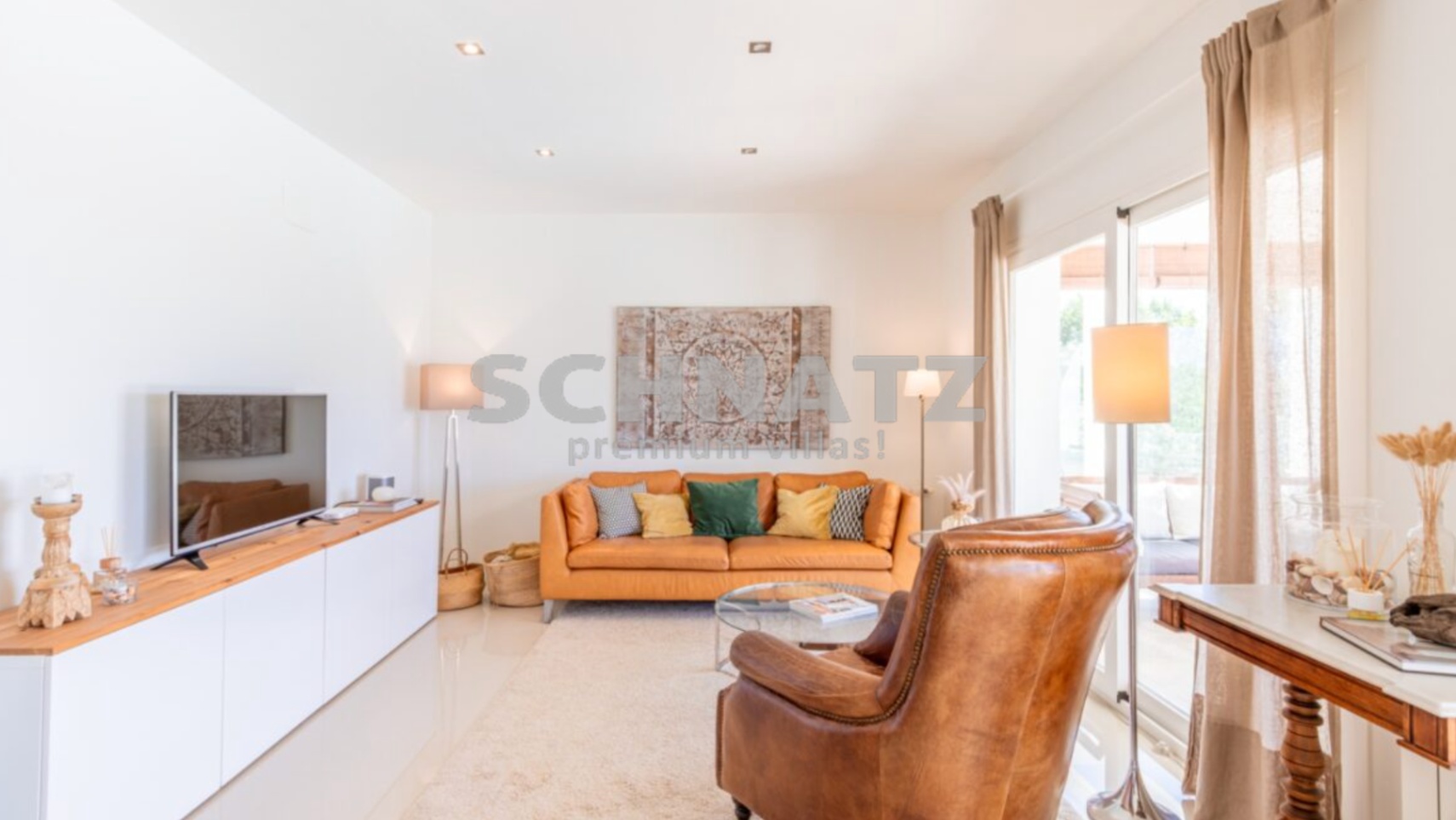 Espectacular villa con vistas al mar en venta en Moraira
