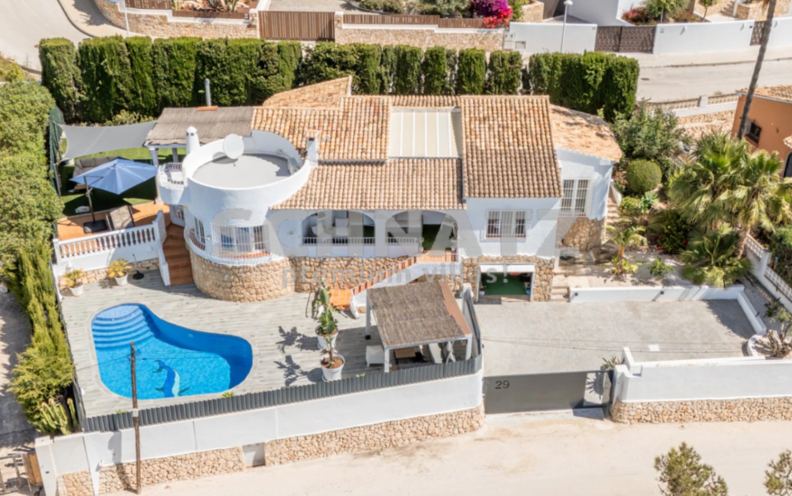 Villa mit Meerblick zu verkaufen in Moraira