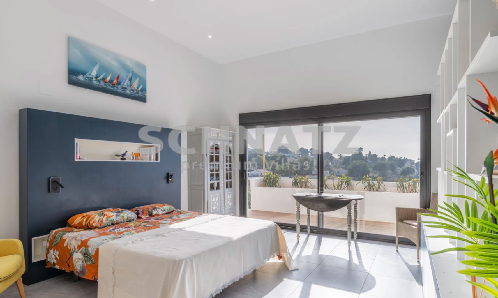 Spektakuläre Villa mit Meerblick zu verkaufen in Moraira, in der Nähe von Portet.