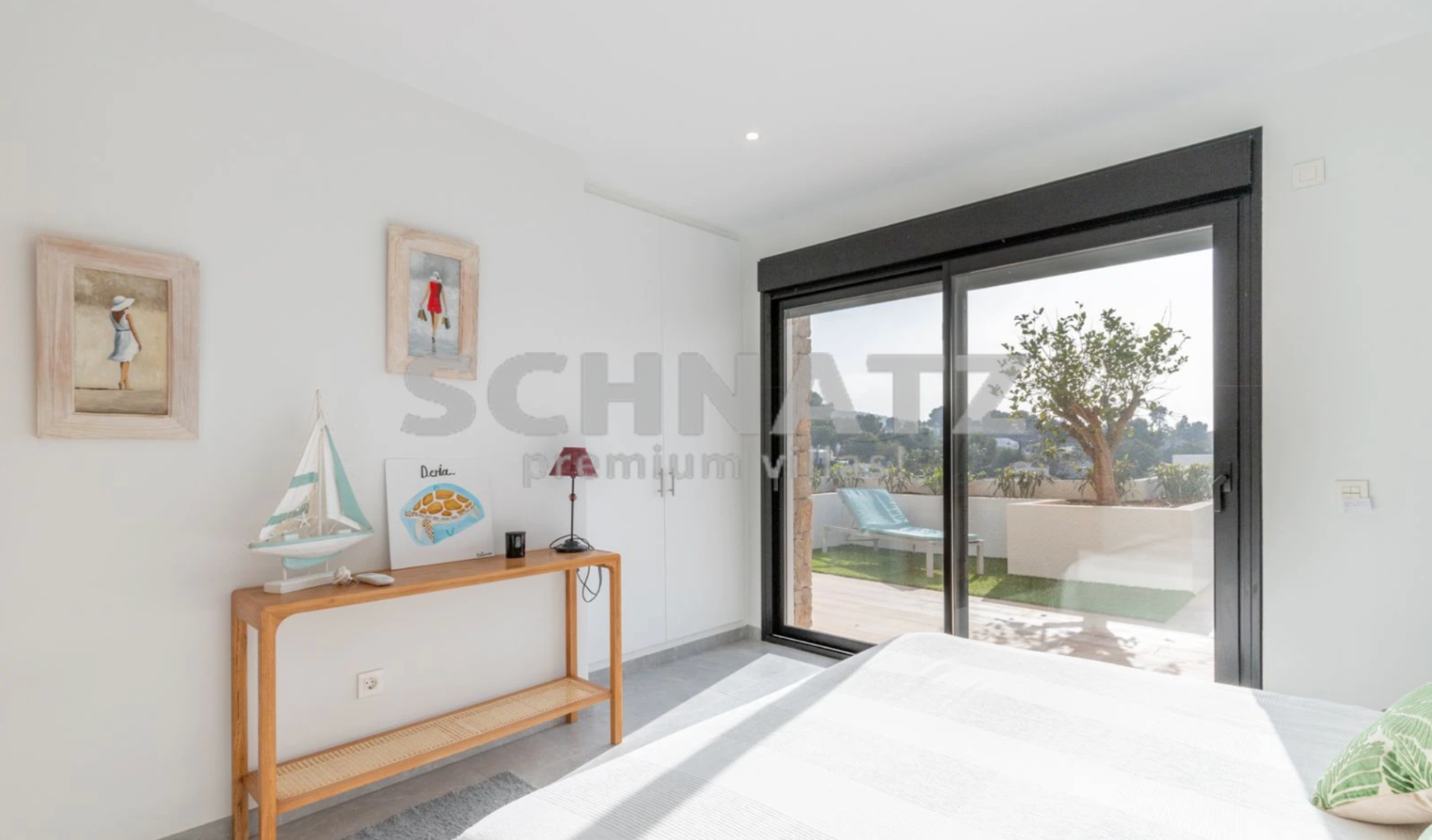 Spektakuläre Villa mit Meerblick zu verkaufen in Moraira, in der Nähe von Portet.