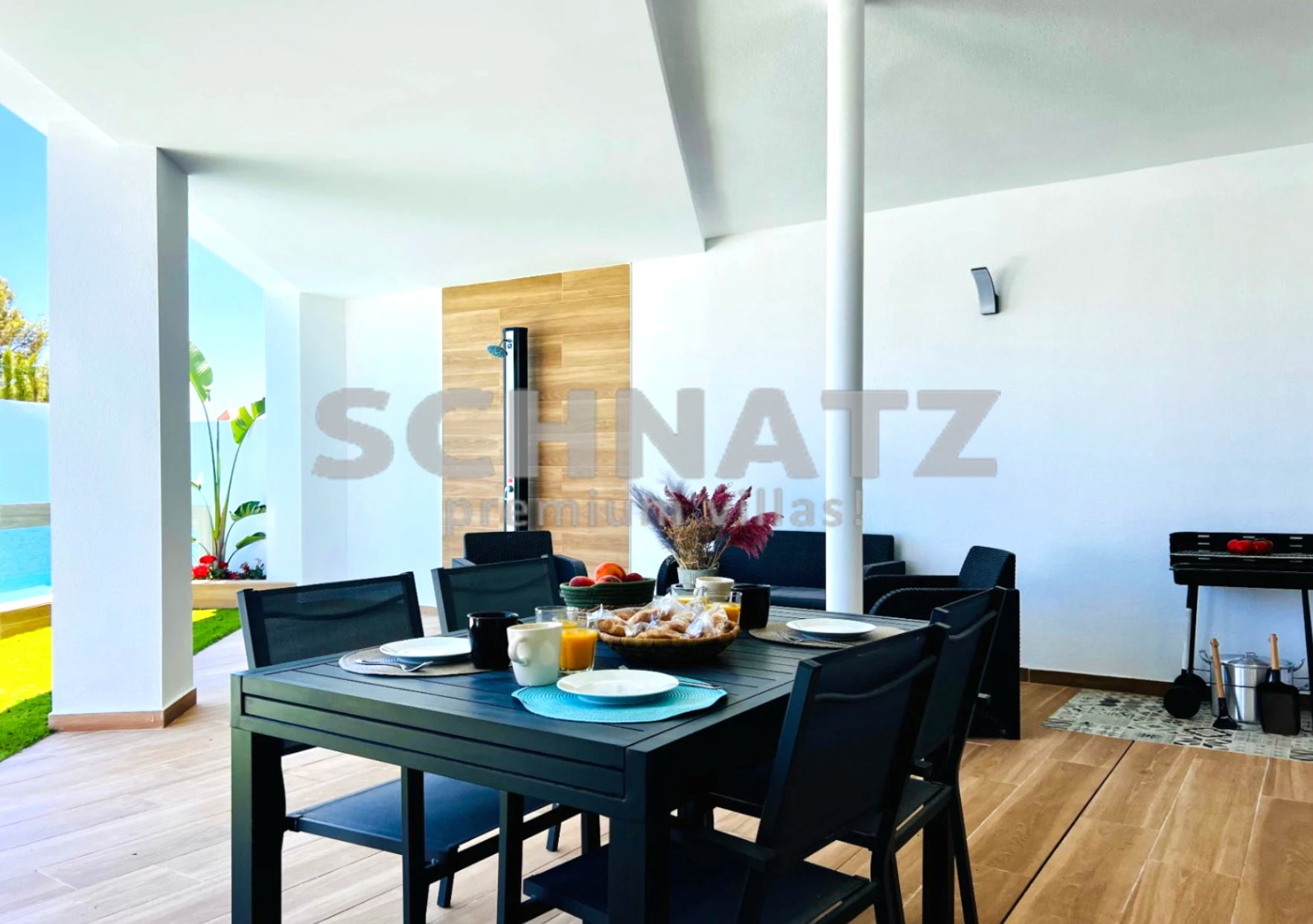 Spektakuläre Villa mit Meerblick zu verkaufen in Moraira, in der Nähe von Portet.