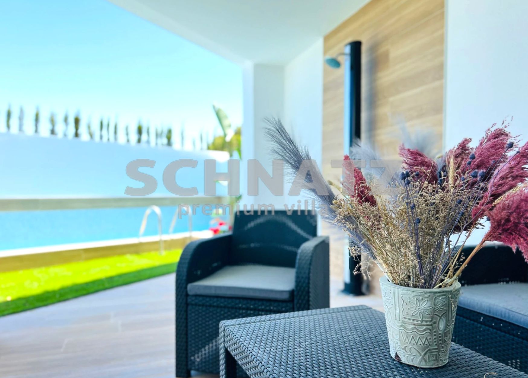 Spektakuläre Villa mit Meerblick zu verkaufen in Moraira, in der Nähe von Portet.