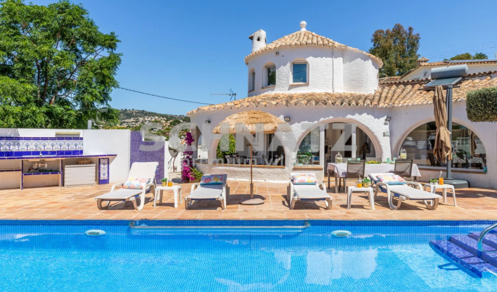 Villa mit Meerblick zu verkaufen in Benissa