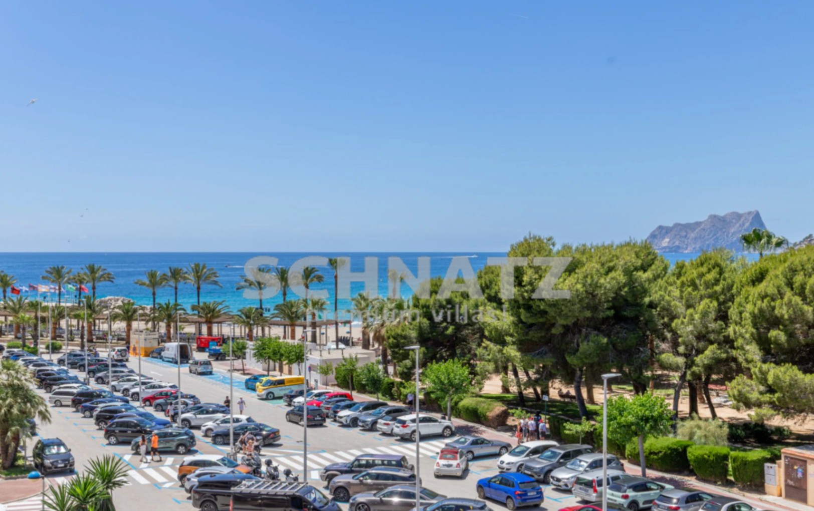 Apartamento con vistas al mar en venta en Moraira