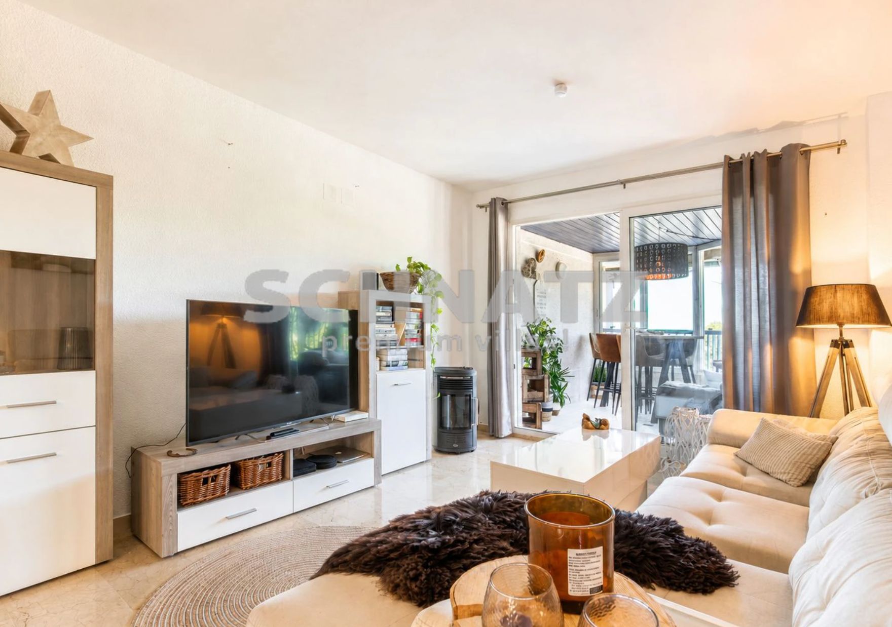 Apartamento con vistas al mar en venta en Moraira
