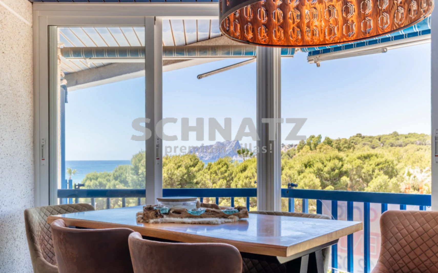 Apartamento con vistas al mar en venta en Moraira