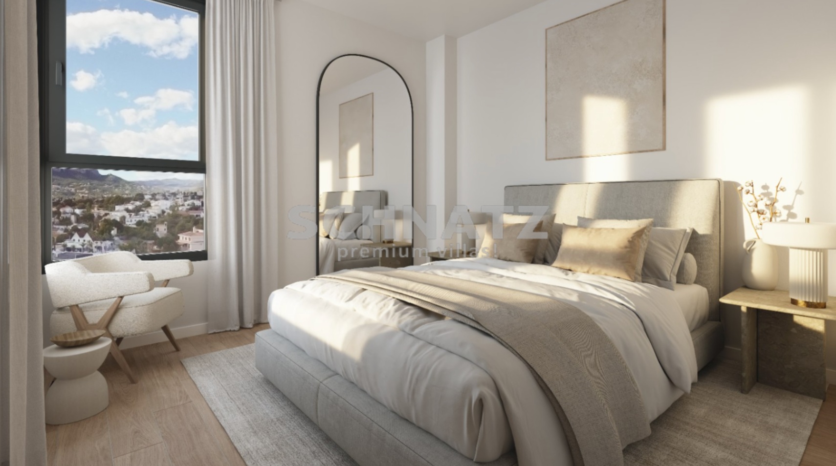 Apartamento con vistas al mar en venta en moraira