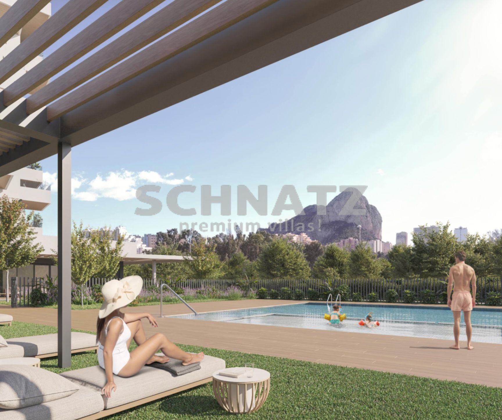 Apartamento con vistas al mar en venta en moraira